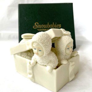 Dept 56 Snowbabies Winter Surprise Winter Tales Figurine Collectable Christmas